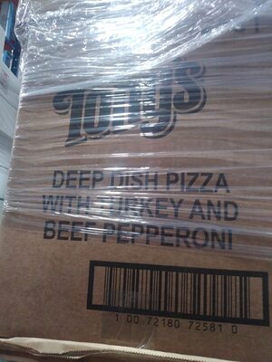 Sfs Tony's Deep Dish Wg Pepperoni Low Sodium Net Wt 18.30 - Iw 60Ct Cn
