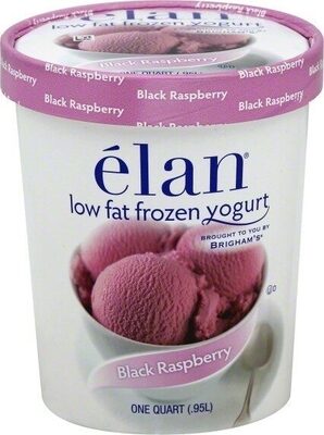Black Raspberry Frozen Yogurt, Black Raspberry