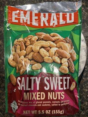 Salty Sweet Mixed Nuts, Salty Sweet