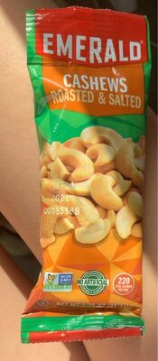 Emerald Nuts Roasted and Salted Cashews, Single-Serve 1.25 Oz