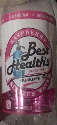 Sparkling Raspberry Seltzer Water, Raspberry