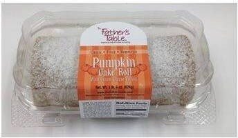 Pumpkin Roll Cake With A Sweet Buttercream Filling, Pumpkin