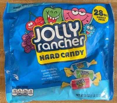 Blue Raspberry, Green Apple, Cherry, Grape, And Watermelon Hard Candy, Blue Raspberry, Green Apple, Cherry, Grape, And Watermelon