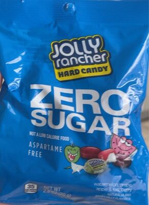 Watermelon, Grape, Apple & Raspberry Flavored Zero Sugar Hard Candy, Watermelon, Grape, Apple & Raspberry