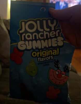Original Flavors Candy Gummies, Blue Raspberry, Cherry, Watermelon, Grape, Green Apple