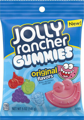 Original, Green Apple, Blue Raspberry, Cherry, Grape & Watermelon Soft & Chewy Gummies Candy, Original, Green Apple, Blue Raspberry, Cherry, Grape & Watermelon