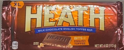 Milk Chocolate Toffee Bar, Milk Chocolate