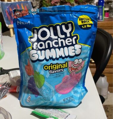 Original Flavors Gummies, Green Apple; Blue Raspberry; Cherry; Grape; Watermelon