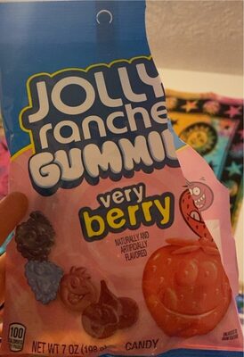 Very Berry Flavored Gummies Candy, Very Berry