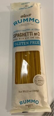 Gluten Free Spaghetti No. 3 Pasta