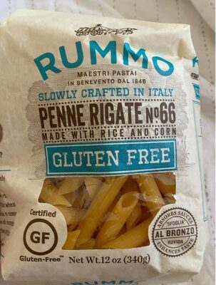 Gluten Free Penne Rigate No.66 Pasta