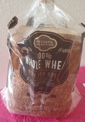 100% Whole Wheat Wide Pan Bread, 100% Whole Wheat