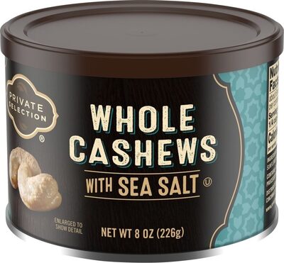Whole Cashews With Sea Salt, Sea Salt