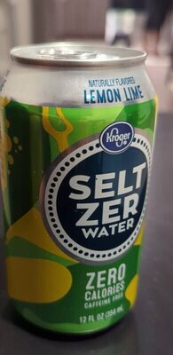 Sparkling Seltzer Water, Lemon Lime