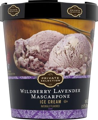 Wildberry Lavender Mascarpone Flavored Ice Cream, Wildberry Lavender Mascarpone