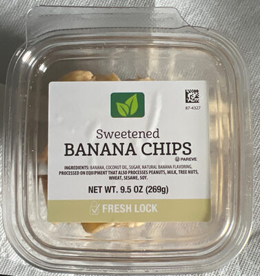 Sweetened Banana Chips, Banana