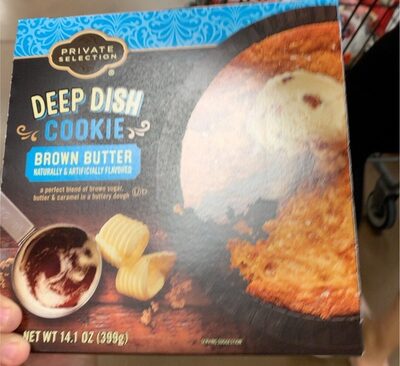 Brown Butter Flavored Deep Dish Cookie, Brown Butter