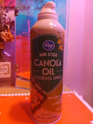 Non Stick Canola Oil Cooking Spray, Canola Oil