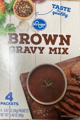 Brown Gravy Mix, Brown
