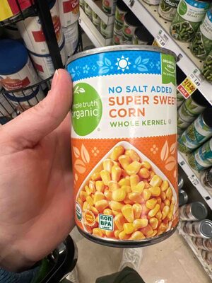 No Salt Added Whole Kernel Super Sweet Corn