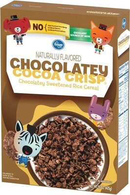 Chocolatey Cocoa Crisp Sweetened Rice Cereal, Chocolatey Cocoa Crisp