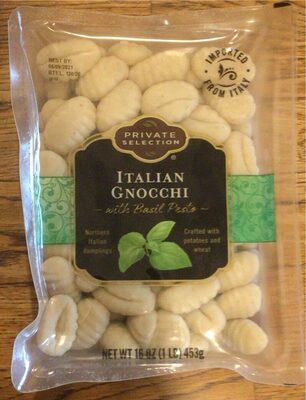 Italian Gnocchi With Basil Pesto, Basil Pesto
