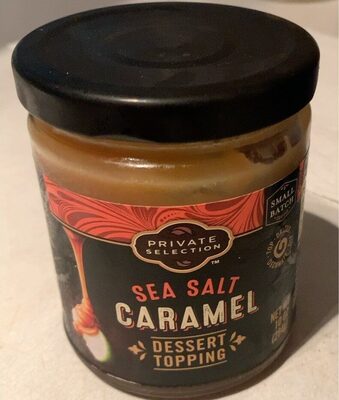 Sea Salt Caramel Dessert Topping, Sea Salt Caramel