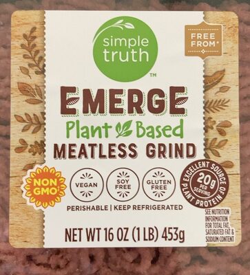 Emerge Plant Based Meatless Grind