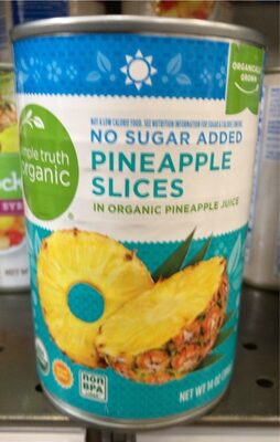 No Sugar Added Pineapple Slices In Pineapple Juice, Pineapple Juice