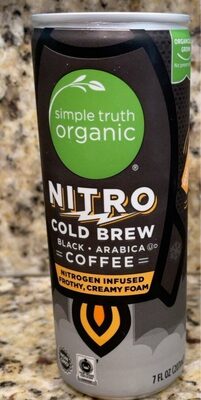 Nitro Cold Brew Black Arabica Coffee, Nitro