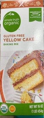 Yellow Cake Gluten Free Baking Mix, Yellow Cake