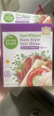 Black Forest Plant Based Ham Style Deli Slices, Black Forest