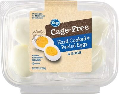 Cage-Free Hard Cooked & Peeled Eggs