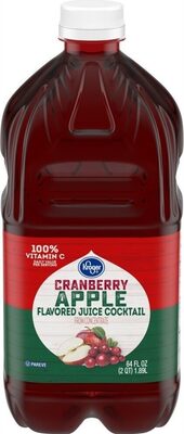 Cranberry Apple Flavored Juice Cocktail From Concentrate, Cranberry Apple
