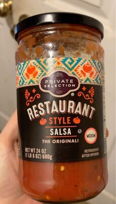 Medium Restaurant Style Salsa, Medium Restaurant Style
