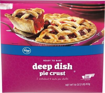 Deep Dish Pie Crust, Deep Dish