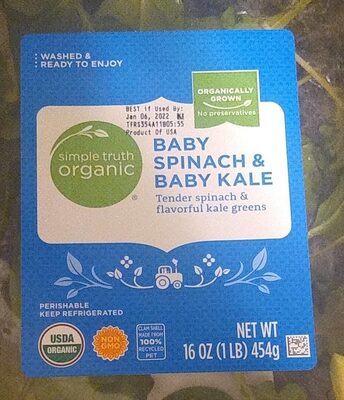 Baby Spinach & Baby Kale