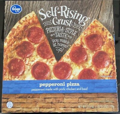 Pepperoni Pizza Pizzeria-Style Self-Rising Crust, Pepperoni Pizza