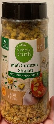 Mediterranean Style Mini Crouton Shaker, Mediterranean Style