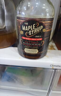 Maple 100% Pure Grade A Dark Color Syrup, Maple