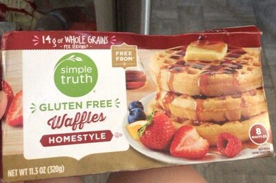 Homestyle Gluten Free Waffles, Homestyle