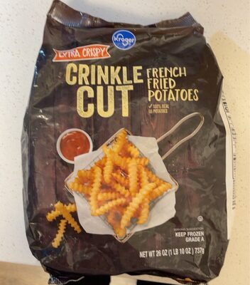 Crinkle Cut Fries French Fried Potatoes