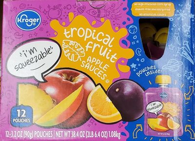 Tropical Fruit Apple Sauces, Tropical Fruit