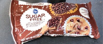 Chocolate Sugar Free Baking Chips, Chocolate