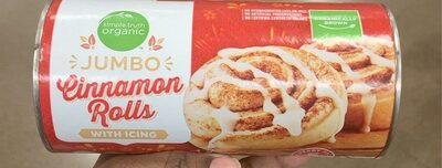 Cinnamon Rolls Jumbo With Icing, Cinnamon Rolls