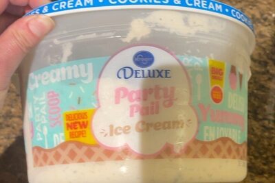Cookies & Cream Deluxe Ice Cream, Cookies & Cream