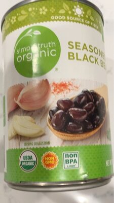 Seasoned Black Beans, Seasoned