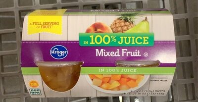 Mixed Fruit In 100% Juice, Mixed Fruit