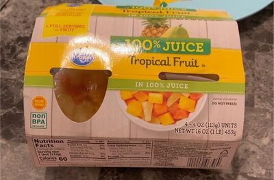 Tropical Fruit In 100% Juice