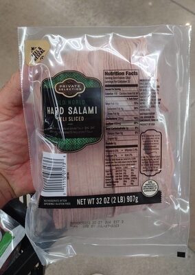 Old World Deli Sliced Hard Salami, Old World